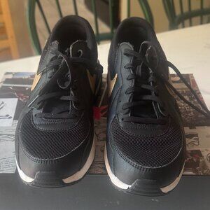 Nike Air Max Excee Black Metallic Gold W Size 10W/8.5M